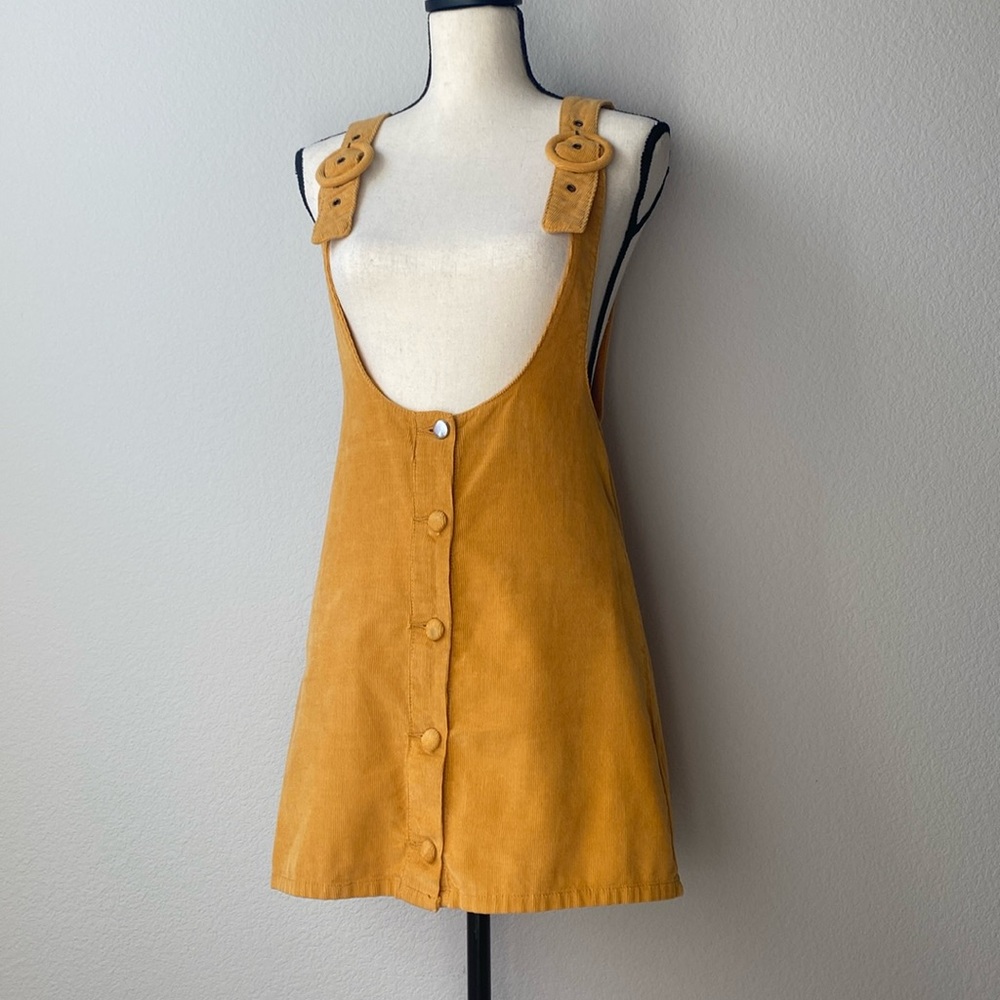 Forever 21 Corduroy Overall Skirt